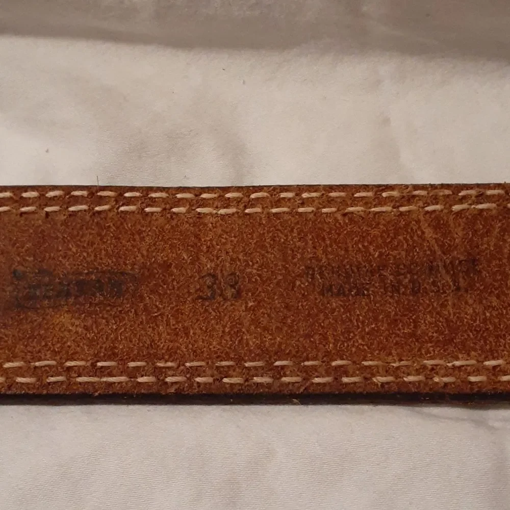 Texan Leather Tooled‎ Personalized Belt ROBERT 38